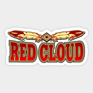 Red Cloud Sticker